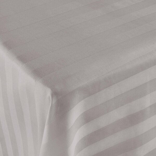 BAMBUSOVÉ PROSTĚRADLO STRIPE 220X260 CM ŠEDÉ