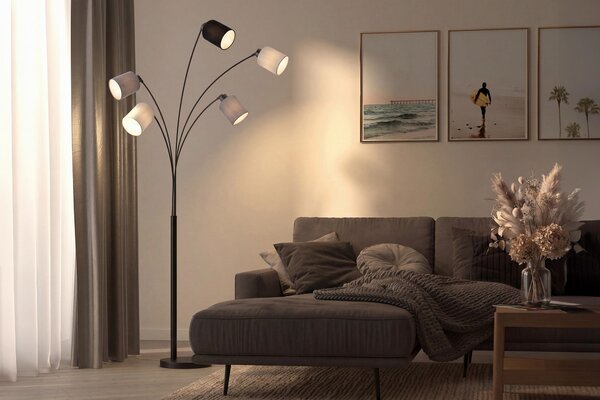 STOJACÍ LAMPA, 90/200 cm Novel - Stojací lampy