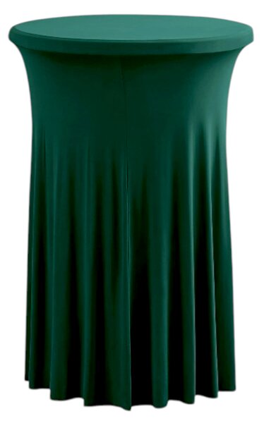 TENTino Elastický ubrus SKIRTING na koktejlový bistro stůl 80 cm VÍCE BAREV Barva ubrusu: ZELENÁ / GREEN