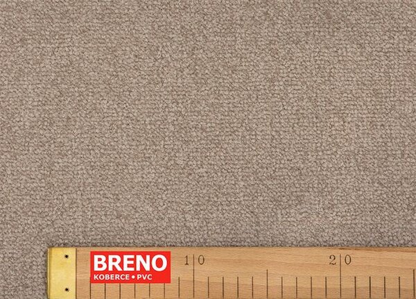Breno Metrážový koberec POINT 962 – béžový, šíře 400 cm