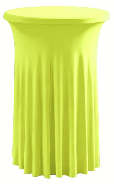TENTino Elastický ubrus SKIRTING na koktejlový bistro stůl 80 cm VÍCE BAREV Barva ubrusu: ZELENÁ / GREEN
