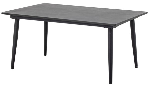 Černý cementový zahradní stolek Bloomingville Pavone 90 x 60 cm