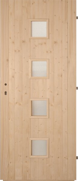 Hrdinka Palubkové dveře Quatro - střed 60 cm Levé