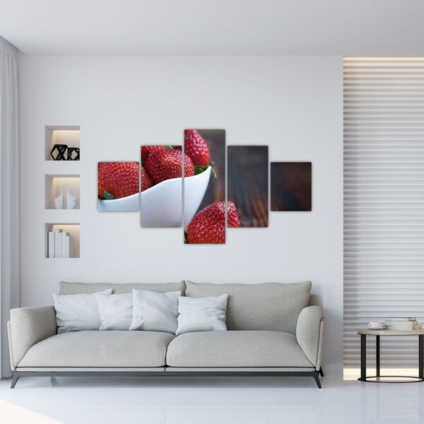 Obraz jahod (125x70 cm)