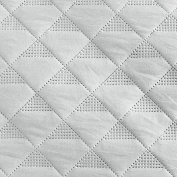 PŘEHOZ NA POSTEL VANĚSE 170X210 CM STŘÍBRNÝ