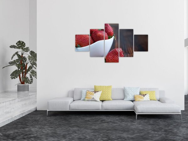Obraz jahod (125x70 cm)