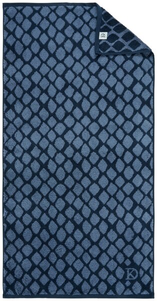 OSUŠKA DO SPRCHY, 70/140 cm, modrá, tmavě modrá Dieter Knoll - Osušky