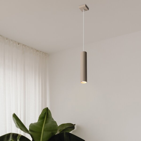 Brilagi - Lustr na lanku CRISPINA 1xGU10/10W/230V béžová