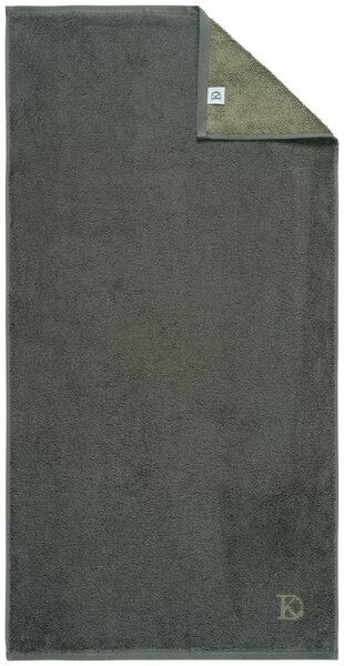 OSUŠKA DO SPRCHY, 70/140 cm, šedá, tmavě zelená Dieter Knoll - Osušky