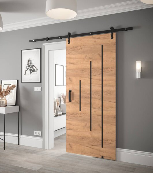 Posuvné dveře Loftiko Y - 90 cm s tlumeným dojezdem Barva: Bílá