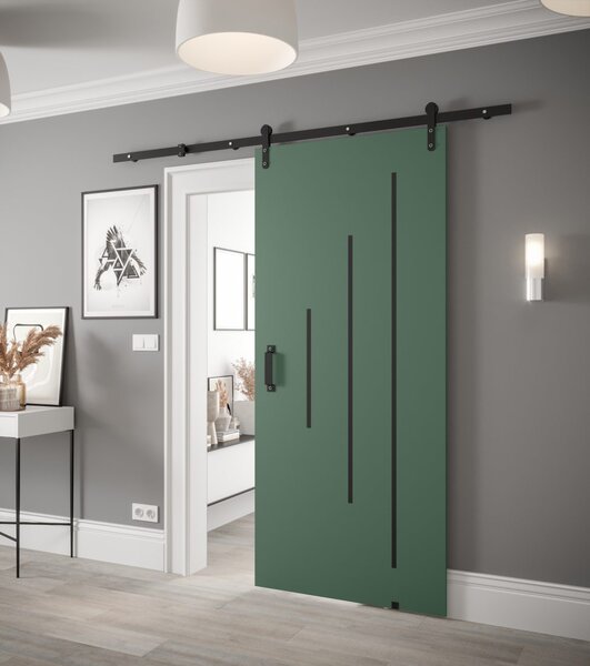 Posuvné dveře Loftiko Y - 90 cm s tlumeným dojezdem Barva: Bílá