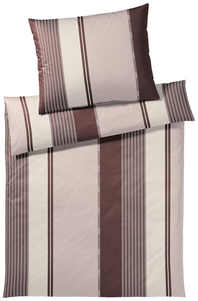OBOUSTRANNÉ POVLEČENÍ, makosatén, červená, 140/200 cm Elegante - Povlečení