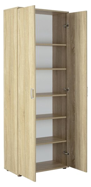 VÍCEÚČELOVÁ SKŘÍŇ, Sonoma dub, 70/189/34 cm MID.YOU - Regály na šanony, Online Only