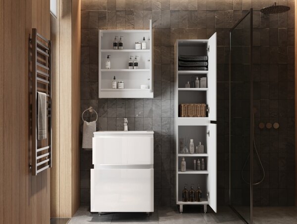 Lavedo Ester 60 White koupelnová skříňka s umyvadlem