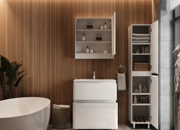 Lavedo Ester 70 White koupelnová skříňka s umyvadlem