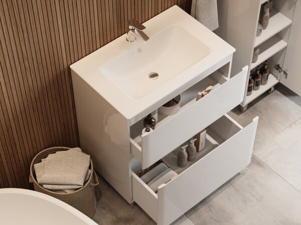 Lavedo Ester 80 White koupelnová skříňka s umyvadlem