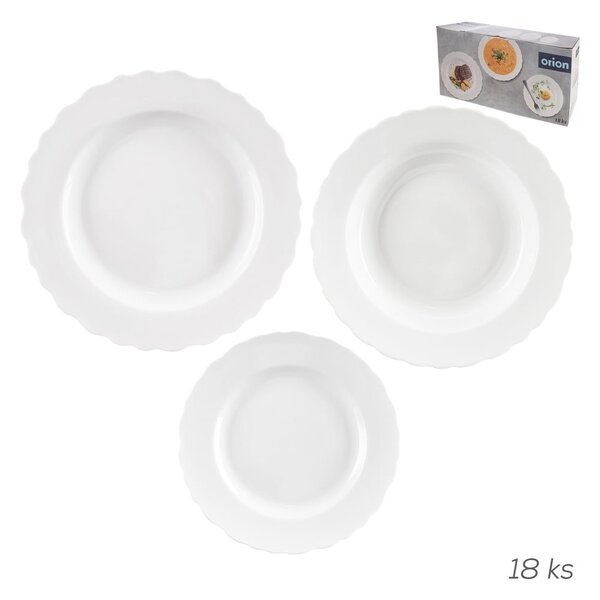 Porcelánová jídelní sada 18 ks Mona – Orion