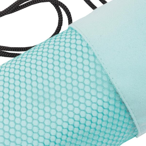 Rychleschnoucí osuška FITNESS BAG aqua 70 x 140 cm