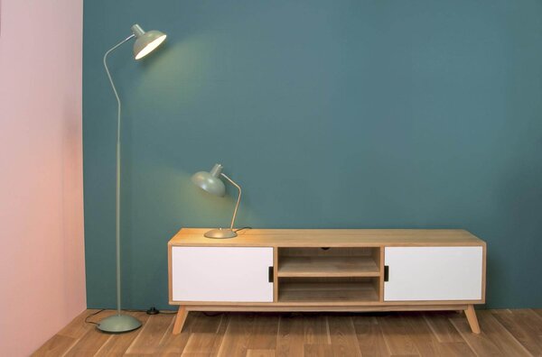 STOLNÍ LAMPA HOOD ZELENÁ