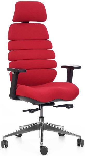 MERCURY kancelářská židle SPINE červená s PDH