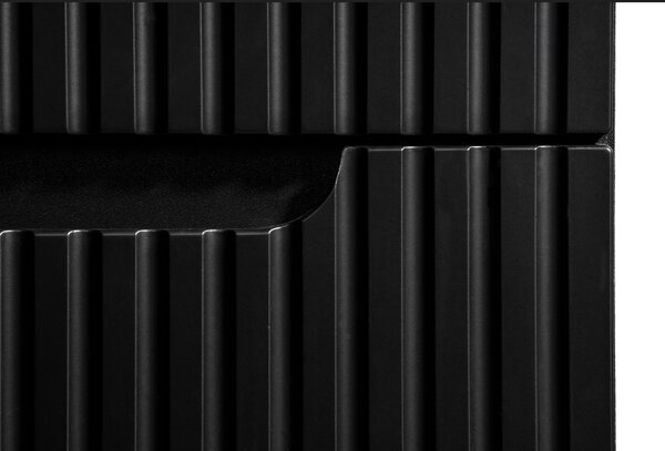 Koupelnová skříňka s umyvadlem NOVA Black U80/2 | 80 cm