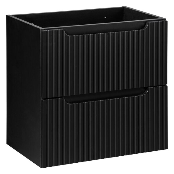 Koupelnová skříňka s umyvadlem NOVA Black U60/1 | 60 cm