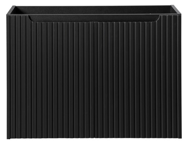 Skříňka pod umyvadlo NOVA Black 82-80-2D | 80 cm s dvířky