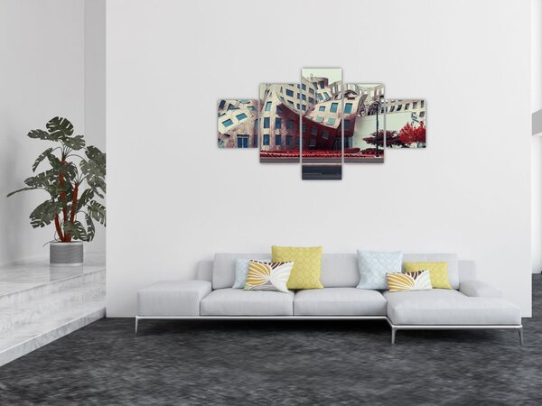 Obraz - architektonická stavba (125x70 cm)