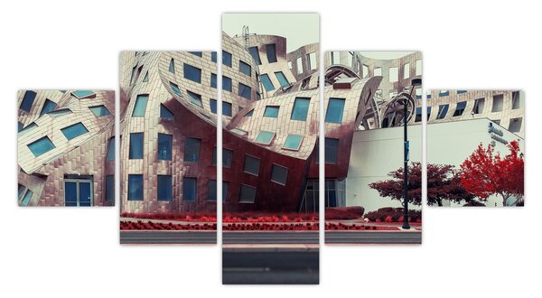Obraz - architektonická stavba (125x70 cm)