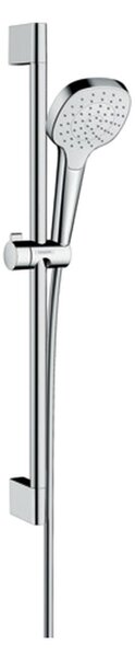 Hansgrohe Croma Select E sprchová sada 1jet se sprchovou tyčí 65 cm, bílá/chrom 26584400