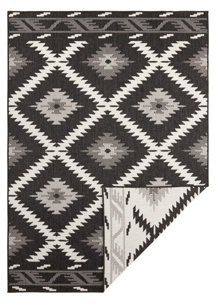 Černo-krémový venkovní koberec NORTHRUGS Malibu, 290 x 200 cm