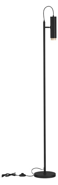 Nova Luce Černá stojací lampa Nessi 160 cm