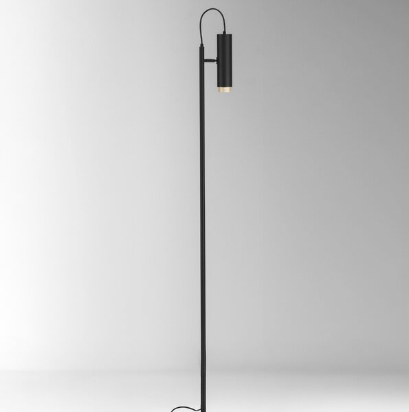 Nova Luce Černá stojací lampa Nessi 160 cm