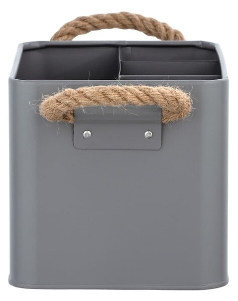 Šedý koupelnový box Wenko Gara