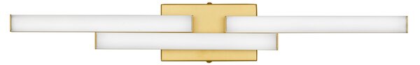Nova Luce Zlaté nástěnné LED světlo Atom 60 cm