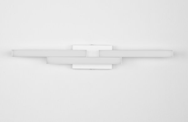 Nova Luce Bílé nástěnné LED světlo Atom 60 cm