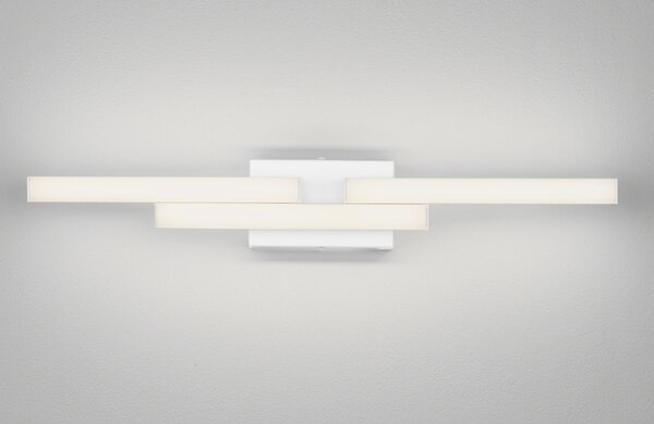 Nova Luce Bílé nástěnné LED světlo Atom 60 cm
