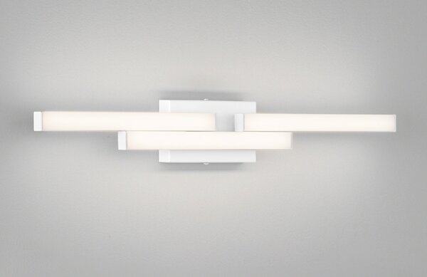 Nova Luce Bílé nástěnné LED světlo Atom 60 cm