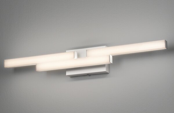 Nova Luce Bílé nástěnné LED světlo Atom 60 cm