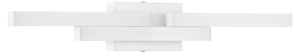 Nova Luce Bílé nástěnné LED světlo Atom 60 cm