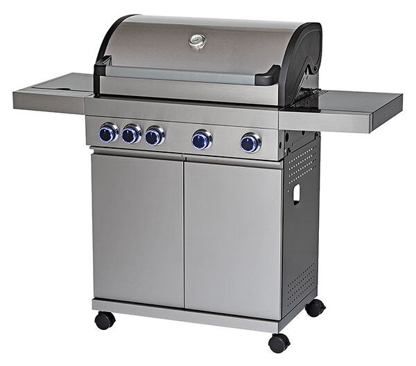 Grillstar Plynový gril Atlanta II 450, 4 hořáky, grilovací plocha: 73 × 41,5 cm, 17 kW