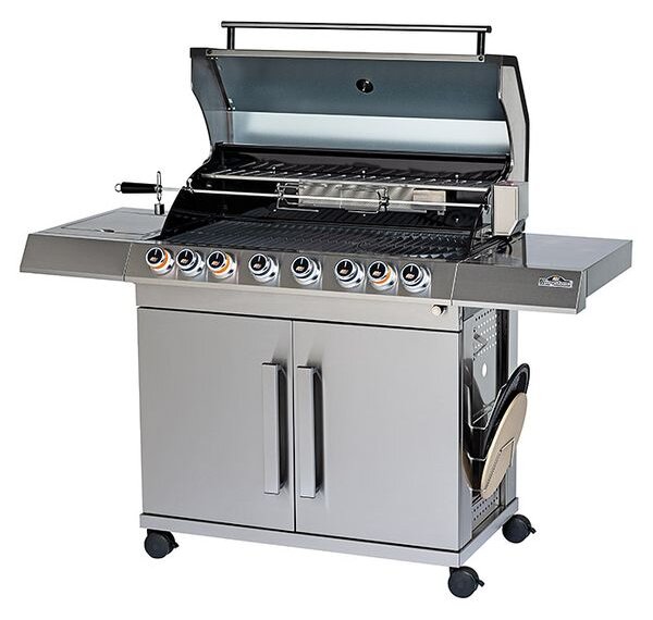 Kingstone Plynový gril Cliff 655-2 ES, 6 hořáků, grilovací plocha: 89 × 45 cm, 27, kW