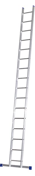 Elkop Jednoduchý hliníkový žebřík, délka 4,2m, 1x16 příček