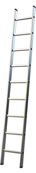 Elkop Jednoduchý hliníkový žebřík, délka 2,4m, 1x9 příček