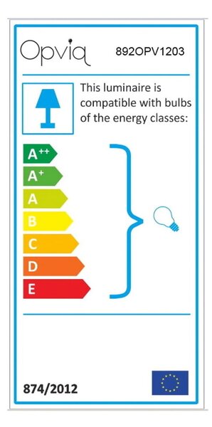Černé kovové nástěnné svítidlo Opviq lights Glykera