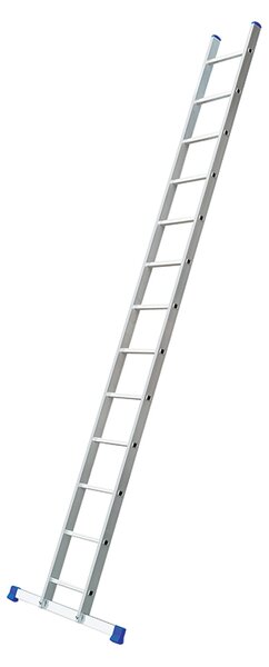 Elkop Jednoduchý hliníkový žebřík, délka 3,4m, 1x13 příček