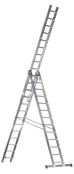 Elkop Multifunkční hliníkový žebřík Ultra 3x3,5m, 13 příček