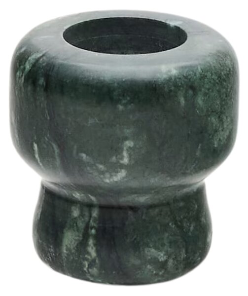 -30 % Dny Marianne - Zelený mramorový svícen Kave Home Signe 8 cm