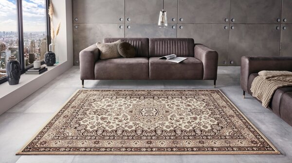 Béžový koberec Nouristan Parun Tabriz, 120 x 170 cm