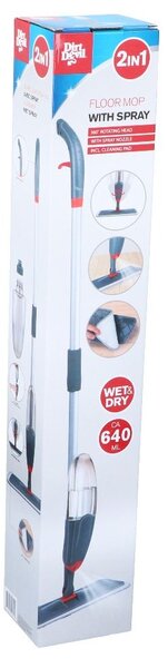 DIRT-DEVIL Mop na podlahu s rozprašovačem 640 ml ED-249444